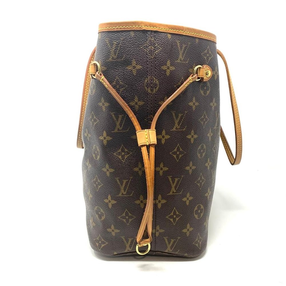 AUTH LOUIS VUITTON MONOGRAM NEVERFULL MM TOTE BAG - Picture 3 of 16